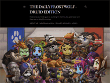 Tablet Screenshot of frostwolves.blogspot.com