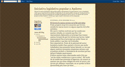 Desktop Screenshot of andorrainiciativalegislativapopular.blogspot.com