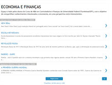 Tablet Screenshot of economiafinancas.blogspot.com