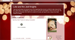 Desktop Screenshot of lukeandthejediknights.blogspot.com