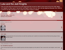 Tablet Screenshot of lukeandthejediknights.blogspot.com