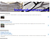 Tablet Screenshot of bandungbaratonline.blogspot.com