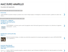 Tablet Screenshot of maizduroamarillo.blogspot.com