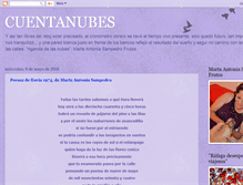 Tablet Screenshot of cuentanubes.blogspot.com