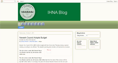 Desktop Screenshot of ihnanewark.blogspot.com