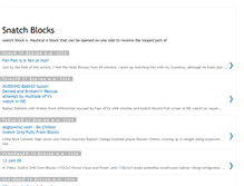 Tablet Screenshot of chepsnatchblocks.blogspot.com