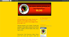 Desktop Screenshot of africamentor.blogspot.com