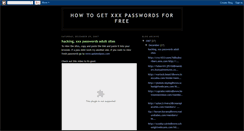 Desktop Screenshot of hackedxxxpasswords.blogspot.com