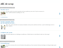 Tablet Screenshot of abcdescrap.blogspot.com
