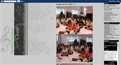 Desktop Screenshot of mslsschoir.blogspot.com