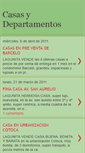 Mobile Screenshot of lagunitacasasydepartamentos.blogspot.com