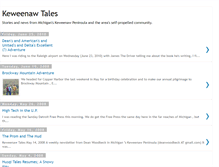 Tablet Screenshot of keweenawtrails.blogspot.com