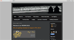 Desktop Screenshot of maxandamygethitched.blogspot.com