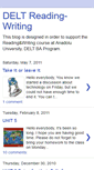 Mobile Screenshot of deltreadingwriting.blogspot.com