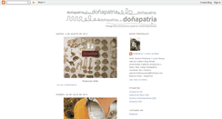 Desktop Screenshot of patriacontemporanea.blogspot.com