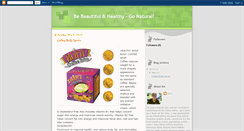 Desktop Screenshot of be-beautiful-n-healthy.blogspot.com