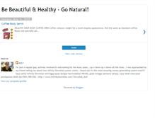 Tablet Screenshot of be-beautiful-n-healthy.blogspot.com