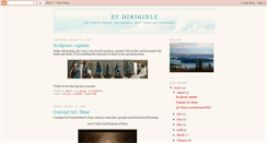 Desktop Screenshot of bydirigible.blogspot.com