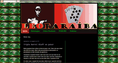 Desktop Screenshot of leoparaiba.blogspot.com