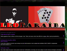 Tablet Screenshot of leoparaiba.blogspot.com