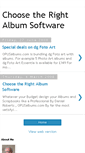 Mobile Screenshot of albumsoftware.blogspot.com