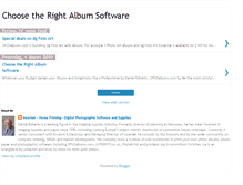 Tablet Screenshot of albumsoftware.blogspot.com