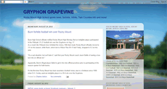 Desktop Screenshot of gryphongrapevine.blogspot.com