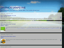 Tablet Screenshot of gryphongrapevine.blogspot.com