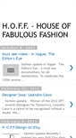 Mobile Screenshot of house-of-fabulous-fashion.blogspot.com