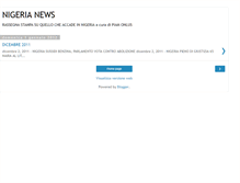 Tablet Screenshot of news-nigeria.blogspot.com