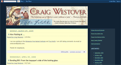 Desktop Screenshot of craigwestover.blogspot.com