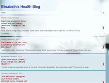 Tablet Screenshot of elisabeth-health.blogspot.com