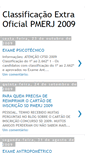 Mobile Screenshot of classificaoextraoficialpmerj2009.blogspot.com