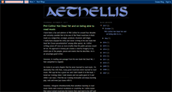 Desktop Screenshot of aethellis.blogspot.com