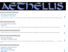 Tablet Screenshot of aethellis.blogspot.com