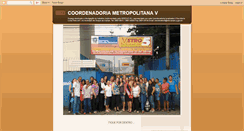 Desktop Screenshot of coordmetropolitana5.blogspot.com