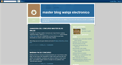 Desktop Screenshot of masterblogwalqaelectronico.blogspot.com