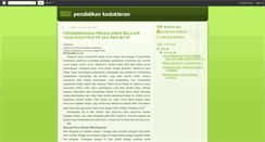 Desktop Screenshot of pendidikan-kedokteran.blogspot.com