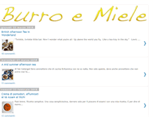 Tablet Screenshot of burro-e-miele.blogspot.com