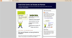 Desktop Screenshot of centro-ensinarte.blogspot.com