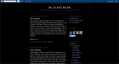Desktop Screenshot of 3aclassblog.blogspot.com