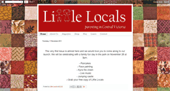 Desktop Screenshot of littlelocals.blogspot.com