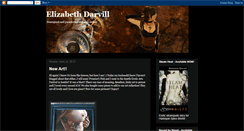 Desktop Screenshot of elizabethdarvill.blogspot.com
