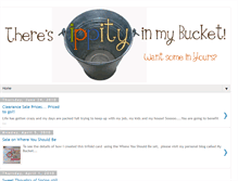 Tablet Screenshot of ippityinmybucket.blogspot.com