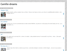 Tablet Screenshot of camilla-dreams.blogspot.com