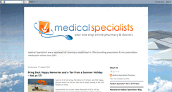 Desktop Screenshot of medical-specialists.blogspot.com