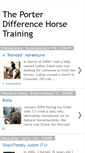 Mobile Screenshot of pdhorsetraining.blogspot.com