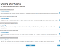 Tablet Screenshot of chasingaftercharlie.blogspot.com