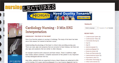 Desktop Screenshot of nursinglectures.blogspot.com