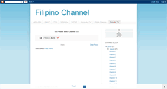 Desktop Screenshot of cfc-filipinochannel.blogspot.com